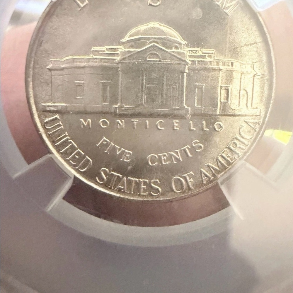 1942 S 5c Jefferson War Nickel, 35% Silver MS 66 Star
